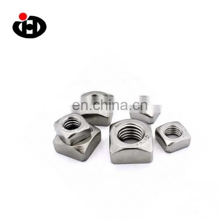 DIN562 square thin nuts in stainless steel for household and factory use