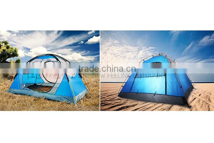 TOOTS High-Quality Outdoor Family Camping Tent ,Foldable Double Layers Camping Tent for 3 Person