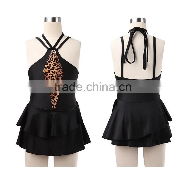 Shiny Lycra Ballroom Dresses for Children