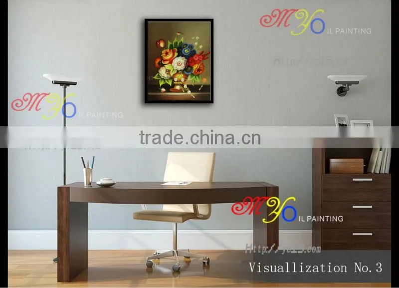 high quality classical flower painting for living room