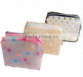 pvc zipper bag toiletry bag