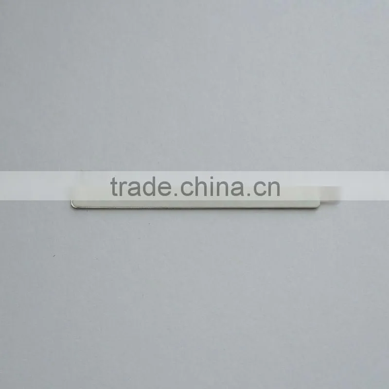 Metal name plate with 3M-4914 tape