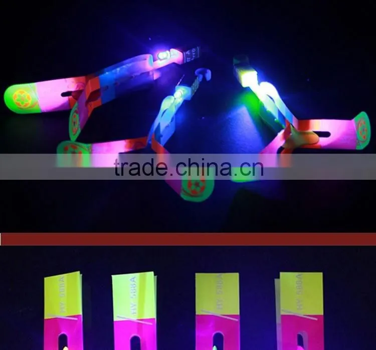 Custom Design Party Decoration Light Up Toys Led Helicopter Toys