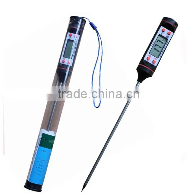 2015 Amazon Hot Digital Cooking Food Probe Meat Kitchen BBQ meat Thermometer microwave meat thermometer factory wholesale