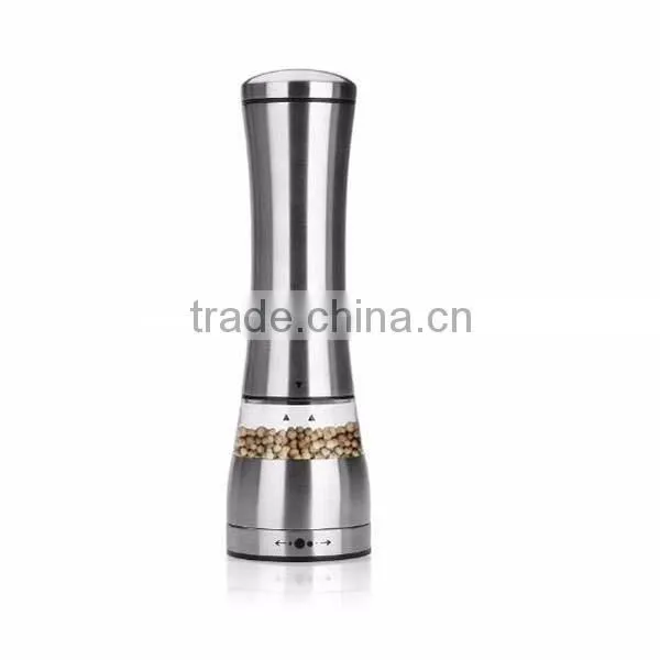 Factory supply Adjustable Manual Stainless Steel Salt and Pepper Grinder (Pepper Mill)