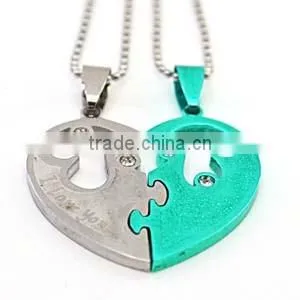 Wholesale Alibaba Charms Broken Heart Pendant Baby Accessories