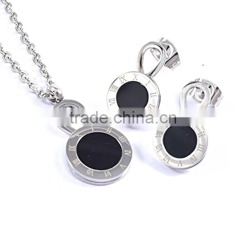2016 summer series fashion bridal jewelry set,Silver Costume Jewelry, Stainless