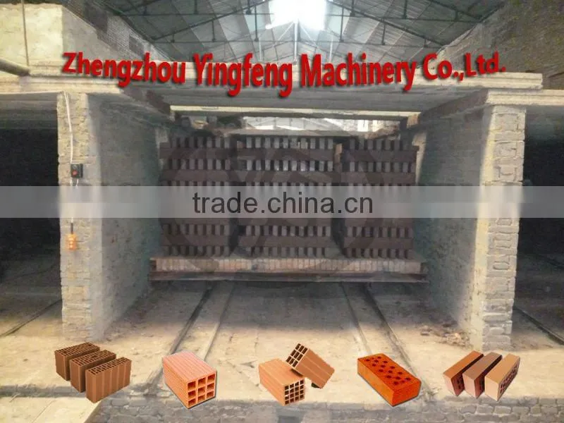 High efficiency! fired clay brick tunnel kiln, clay brick kiln