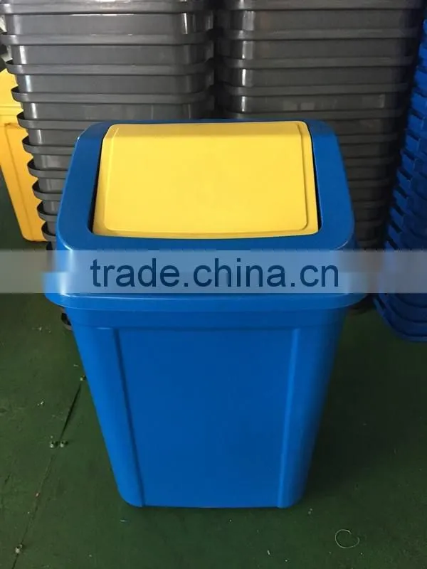 30 litre square swing bin trash container garbage bin waste can