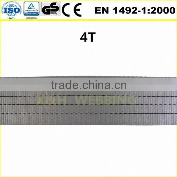 4T double flat polyester lift sling