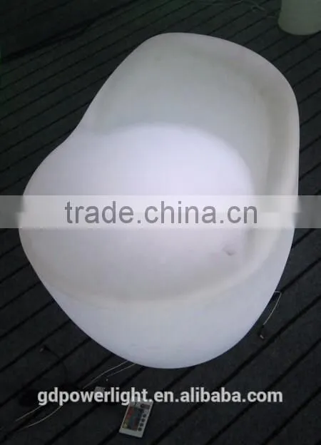 New Rechargeable PE plastic Chair stool with LED light and remote control YXF-5653