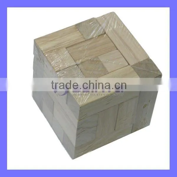 Wood Cube Puzzle Cube Promotional Cule