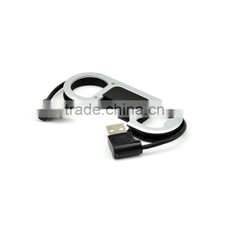 2015 New Design Multifunction Corkscrew Keychain USB Cable