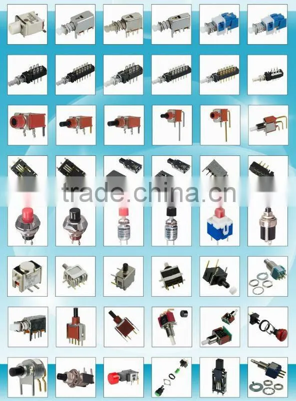Keyboard push button switch