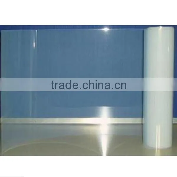 special coating roll scrap 110mic glossy transparent pet film