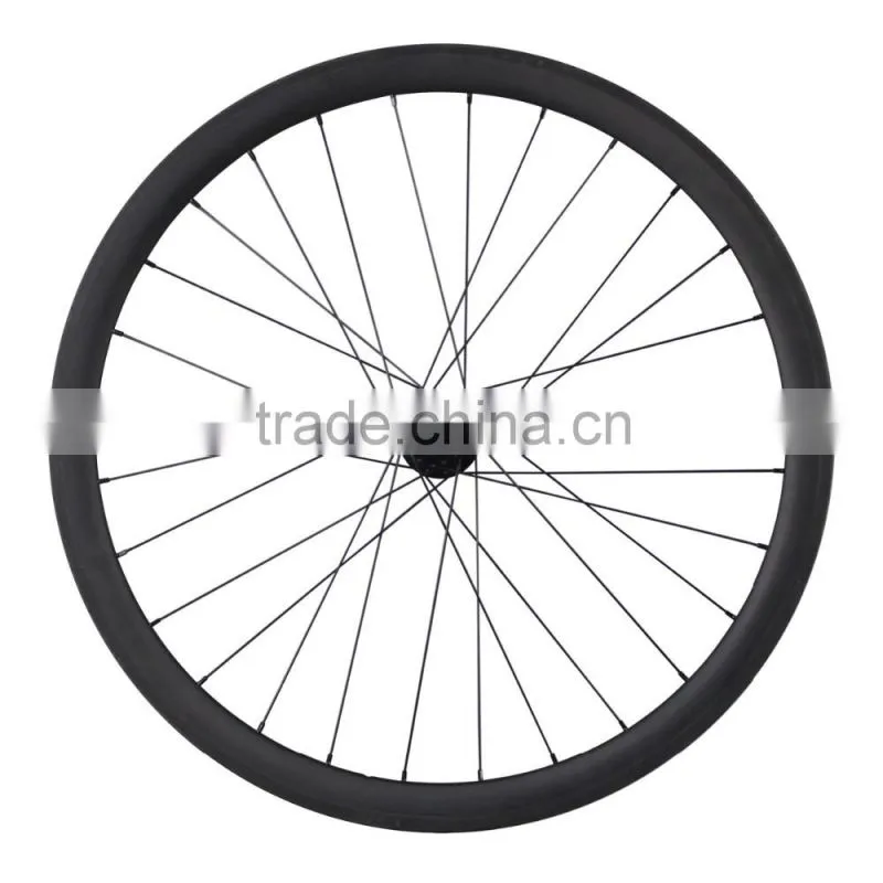 ICAN carbon road disc carbon wheels 700c disc bike wheel 38mm tubular cyclocross disc wheelset 38T