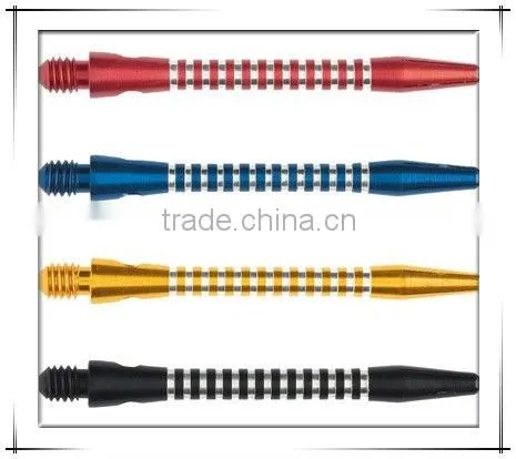 China factory Red/Blue/Black aluminum dart shaft