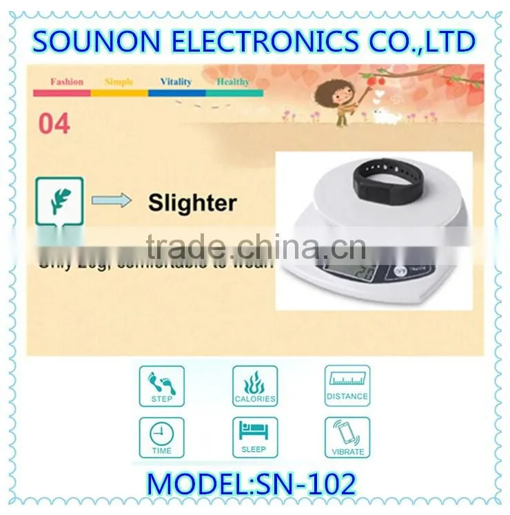 2016 Hot Sale Wristband Watch Bluetooth Wristband Pedometer Mini Digital Watches