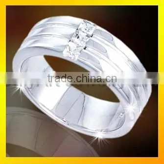 Cubic zirconia wedding sterling silver rings top quality engagement ring