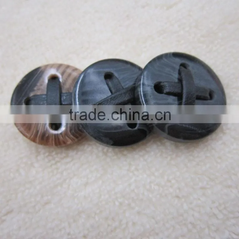 Sedex Audited Factory 2 Pillar Fancy Resin Button, polyester button