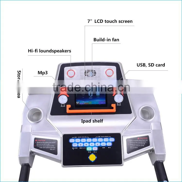 Home use dc motor electric treadmill equipment for sale