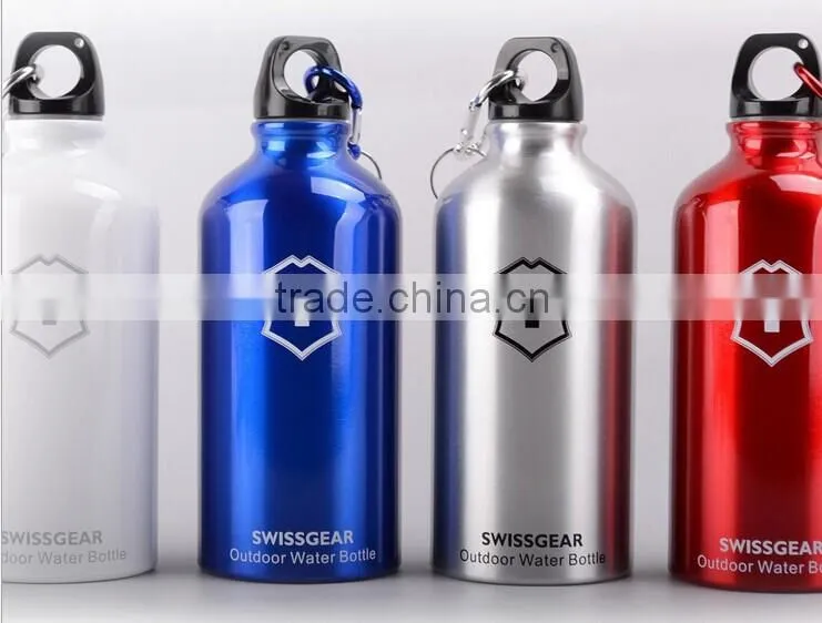 different sizes aluminum material promotional gift OEM water bottle