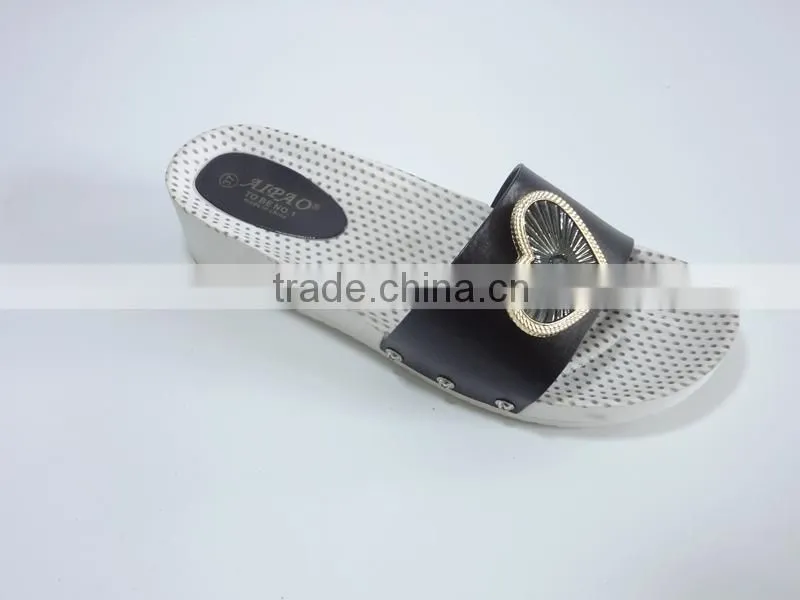 New Design Design High Heel Ladies PCU Slippers