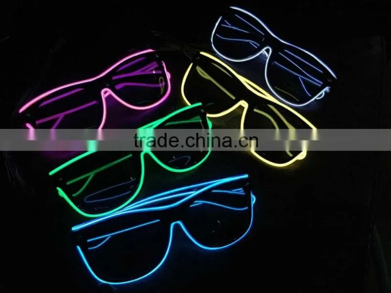 el sunglasses with led bling lights led shutter party glasses for eye catcher crazy fancy novel