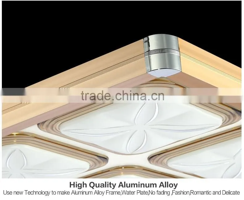 2016 New Design Square ceiling led lighting 30W 60W three color changable ceiling lamp