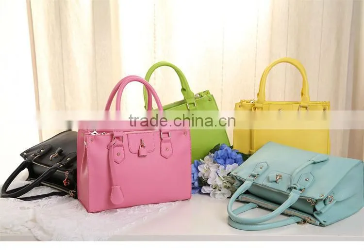 2015 Systyl Handbag, Elegant Woman Genuine Leather Satchel Handbag