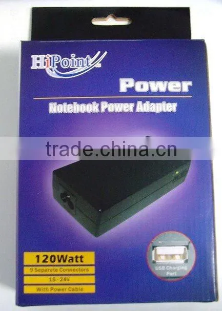 120W laptop USB adapter