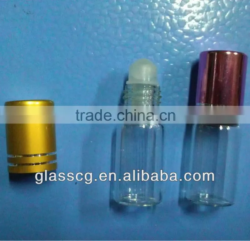 amber glass roll on bottle wholesale