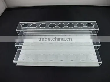 Fashion factory direct price floor acrylic makeup display stand