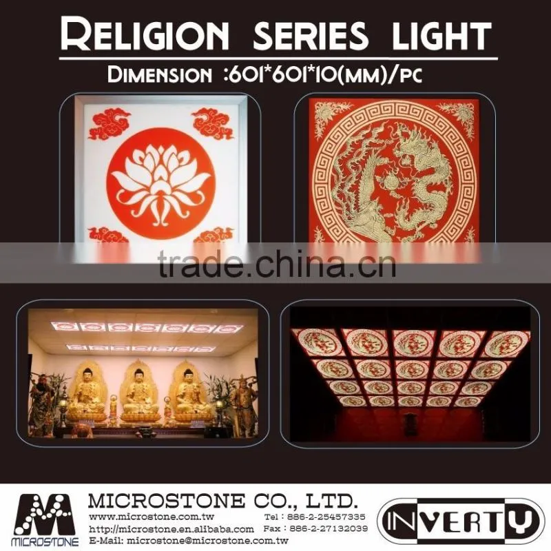 MICROSTONE desktop type for compact design ART frame light