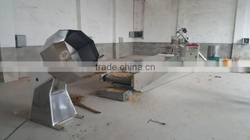 Multi-functional wide output range floating fish food making line 86-15003847743