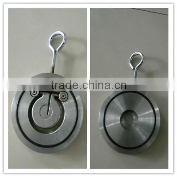 CV-DS014 stainless steel wafer swing check valve dn100