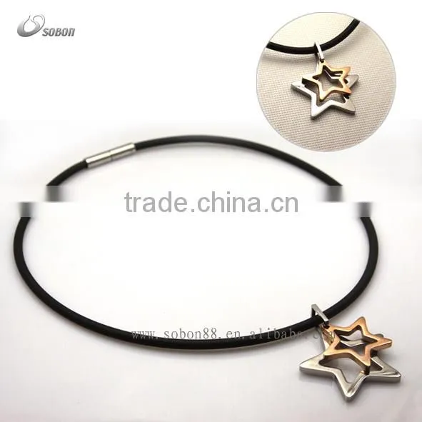 Meaningful handmade stone pendant necklace