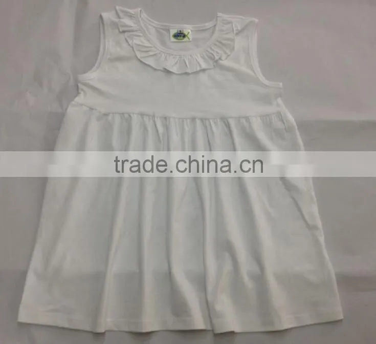 Top Fashion Remake designer kids clothes girls ruffle top sleeveless red fancy tops for girls