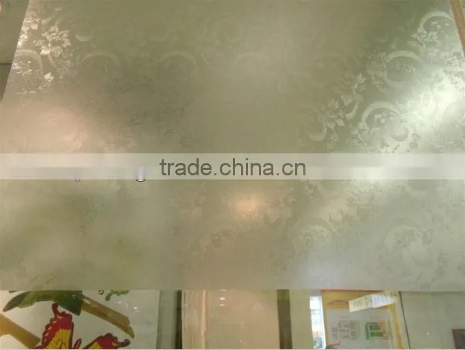 Top quality privacy security embossed films for window decoration 9043