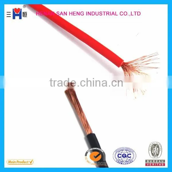 RV PVC insulated non-sheathed flexible electric wire