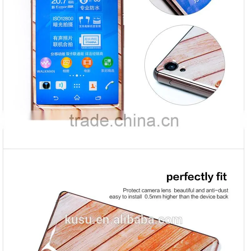 Factory Wholesale epoxy gel skin TPU Case For sony z3 Case