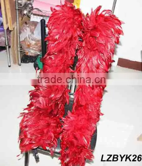 Full Fluffy coque feather Boa LZBYK36