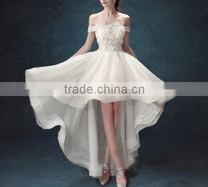 Sweety Girl Pure Style high low evening dress sewing patterns