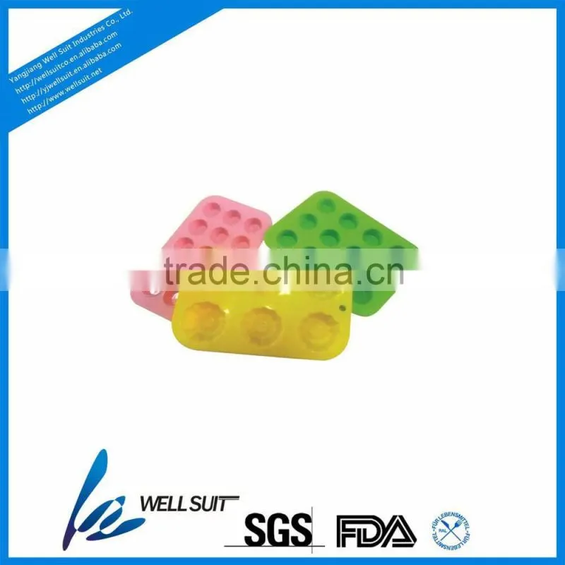 hot selling high quality colorful silicone bonny kitchen utensils