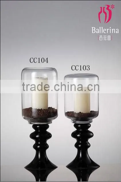 Wholesale Black Desktop Candle Holder Wedding Decorations