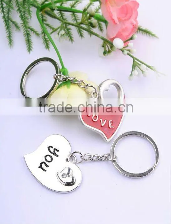 Promotional metal keychain