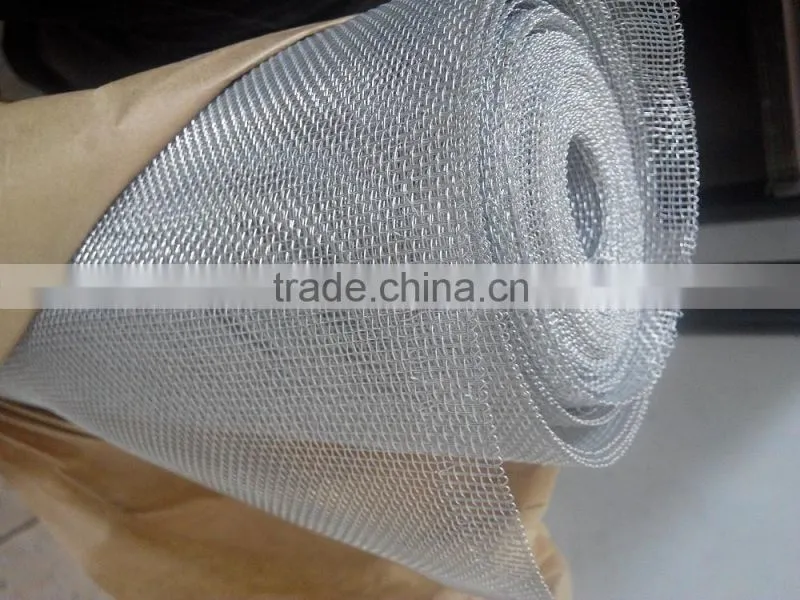 A large supply of aluminum wire mesh aluminum window screen