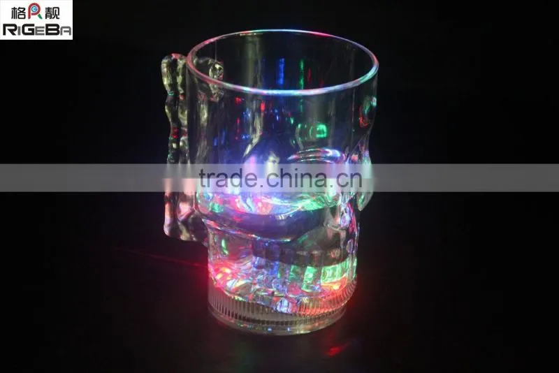 led flashing drink cups Plastic Type and Eco-Friendly Feature led flashing drink cups