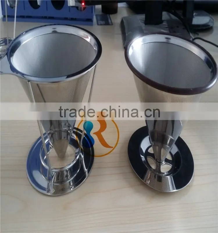 pour over coffee dripper, coffee dripper stainless steel
