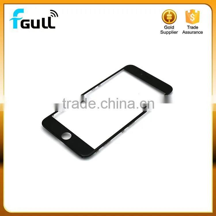 original front glass lens with bezel Frame and the frame for iphone6 pre-installed